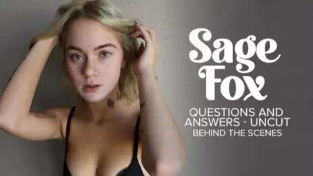 Sage Fox - Sage Fox's - Questions & Answers (23.04.2021) [UltraHD/4K 2160p] (Bukkake)