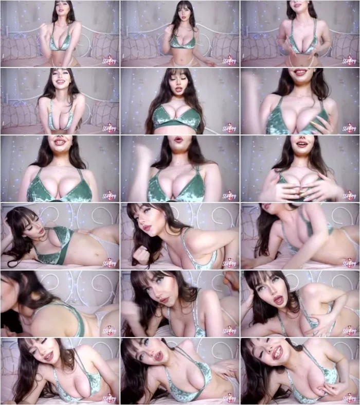 Jessica Starling - Eat Your Cum Off of the Floor JOI CEI [FullHD 1080p] (Femdom)