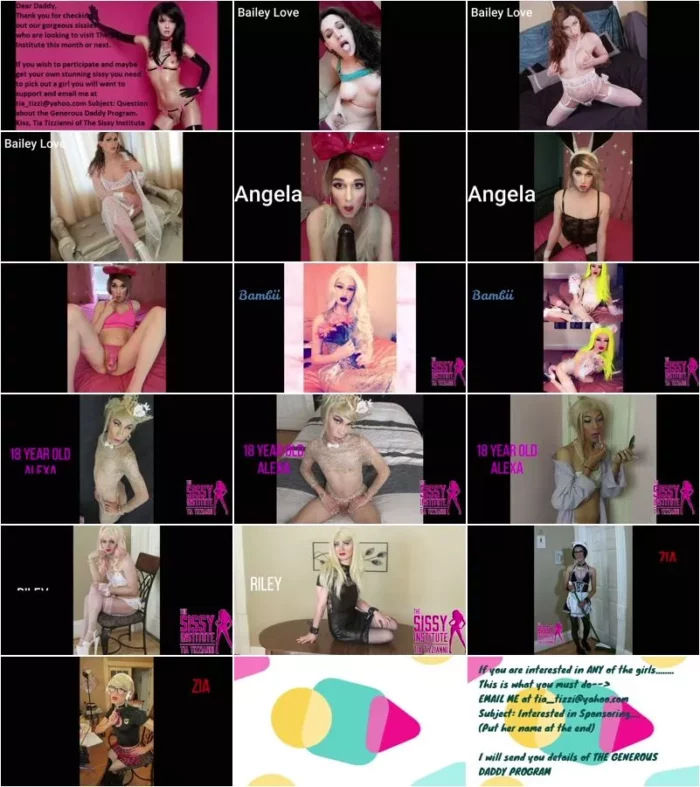 Tia Tizzianni - Find a STUNNING SISSY Looking for DADDY (24.04.2021) [FullHD 1080p] (Trans)