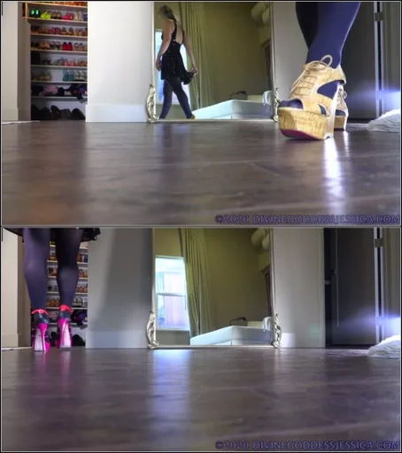 Goddess Jessica - Shoe Show [FullHD 1080p] (Femdom)