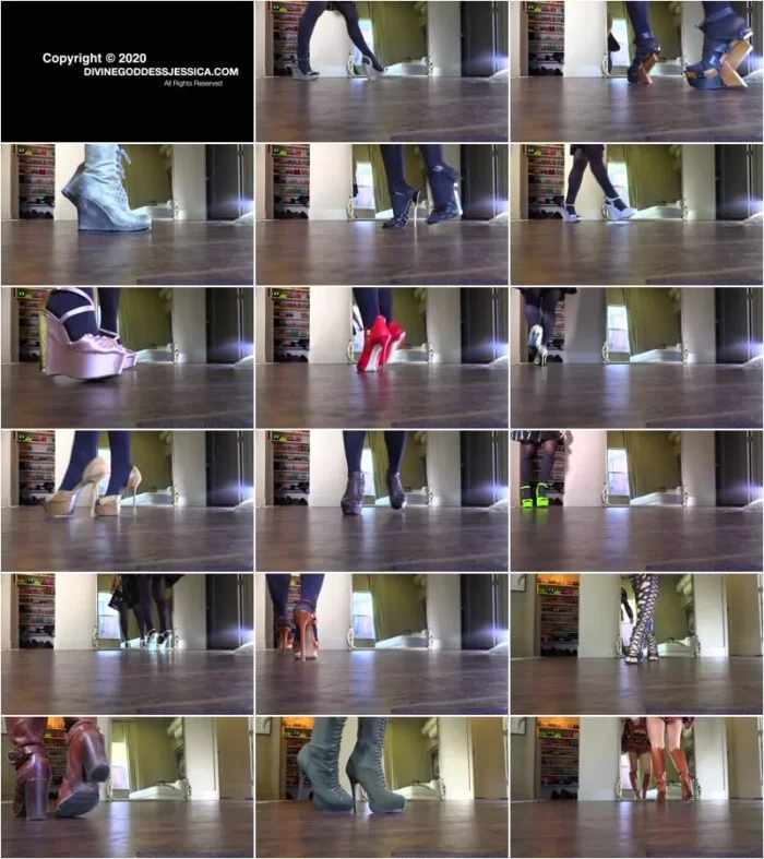Goddess Jessica - Shoe Show [FullHD 1080p] (Femdom)