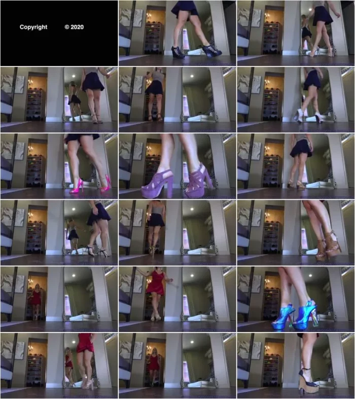 Goddess Jessica - Open Toe Fashion Show [FullHD 1080p] (Femdom)
