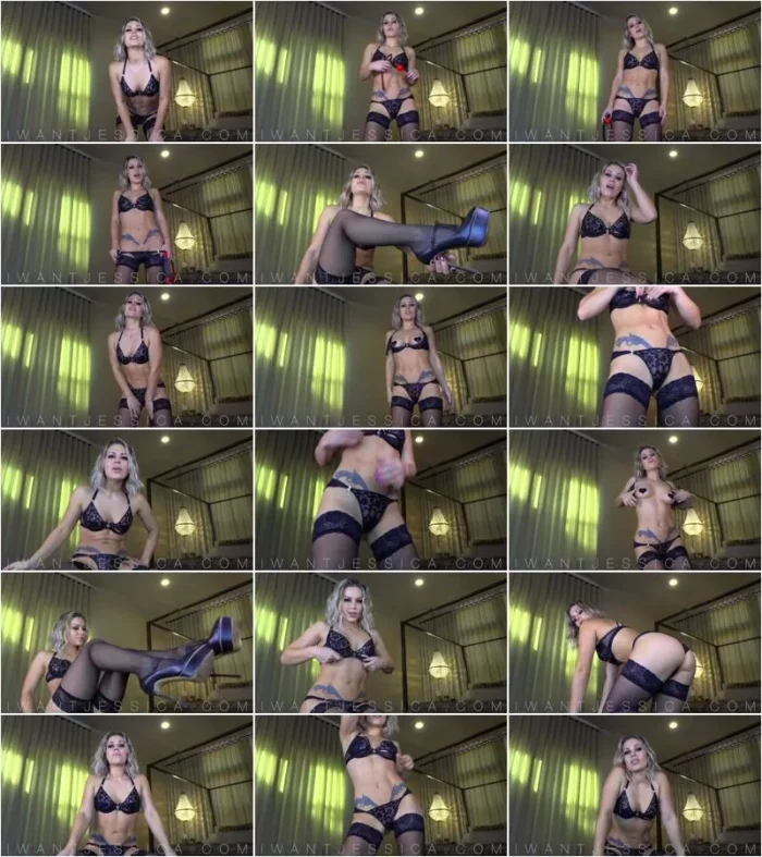Goddess Jessica - Ballgagged Cum Whore [FullHD 1080p] (Femdom)