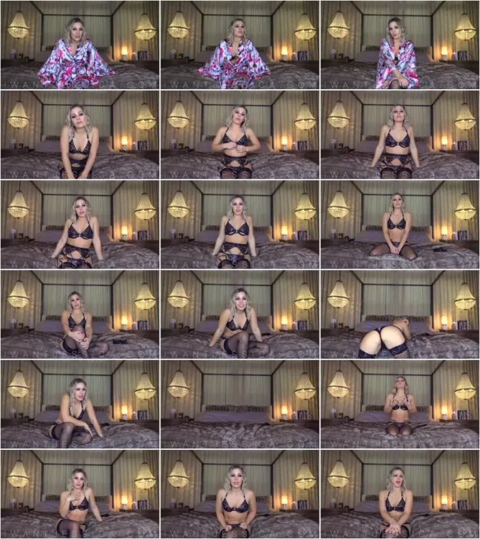 Goddess Jessica - Experimenting with Chastity in the Bedroom Part 2 [FullHD 1080p] (Femdom)