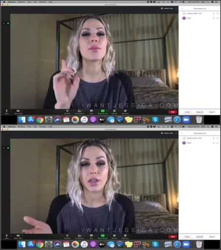 Goddess Jessica - Humiliating Zoom Call [FullHD 1080p] (Femdom)