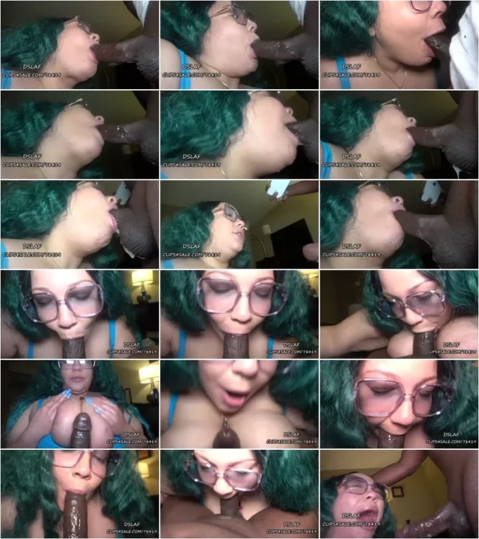Dick Sucking Lips And Facials - DSLAF - Super Thick Latina Eats Cum (10.05.2021) [FullHD 1080p] (Clip4Sale)