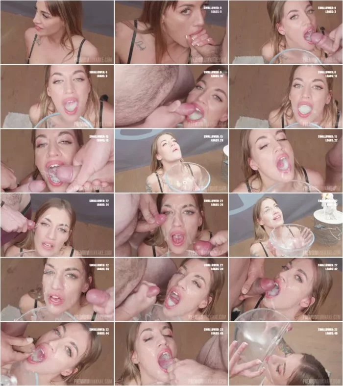 Silvia Dellai #1  - Bukkake [FullHD 1080p] (Bukkake)