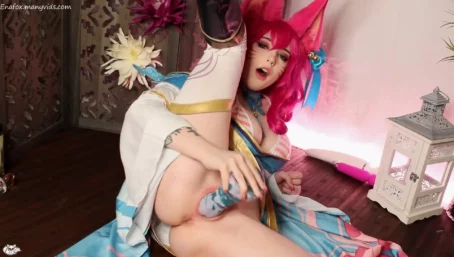 Enafox - Ahri fills all her "lanes" (17.06.2021) [FullHD 1088p] (Dildo)
