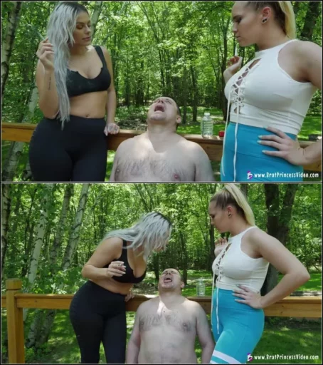 Goddess Becky, Princess Natalya - Uses Male For Human Ashtray / 28.05.2021 [FullHD 1080p] (BratPrincess.us)