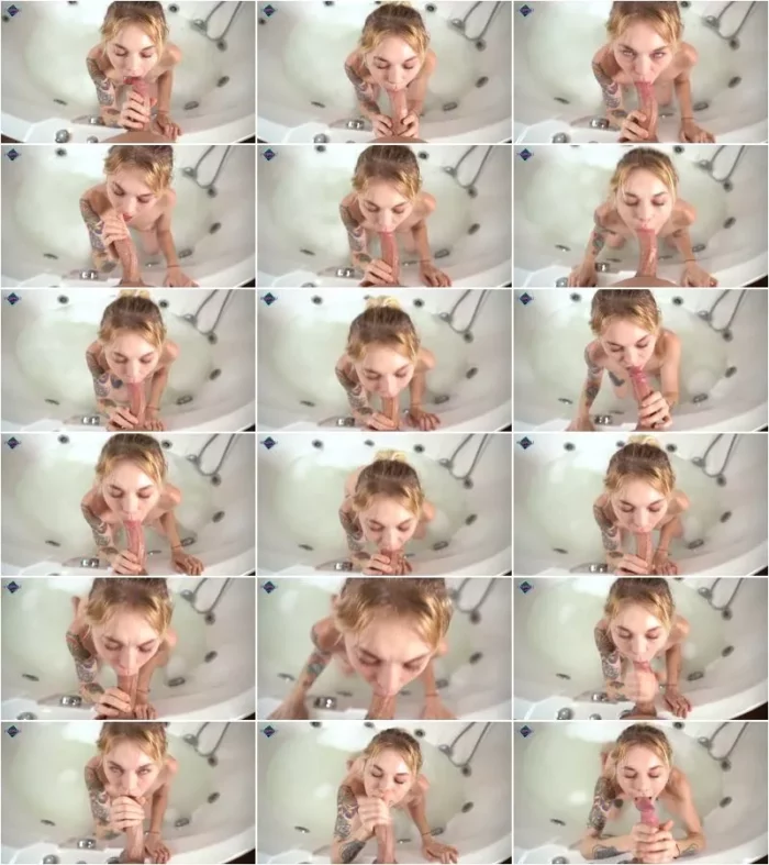 Karneli_Bandi  - Deepthroat from hot blonde in jacuzzi [UltraHD/4K 2160p] (Blowjob)