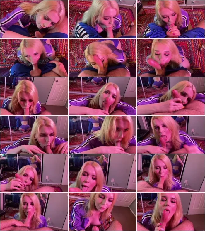 thegraciejane - Gracie Jane sucks cock like a good slut [FullHD 1080p] (Trans)