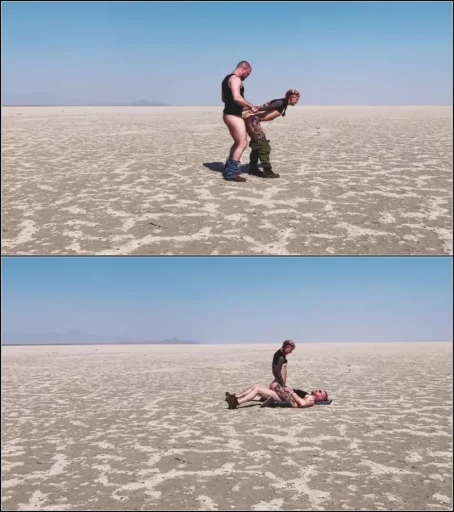 HannibalDamage - In the Salt Flats with Mike Panic [FullHD 1080p] (Trans)