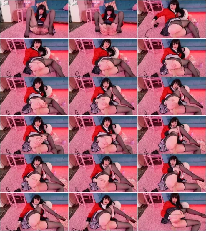 Tweetney  - Yumeko\'s back door pounding [UltraHD/4K 2160p] (Dildo)