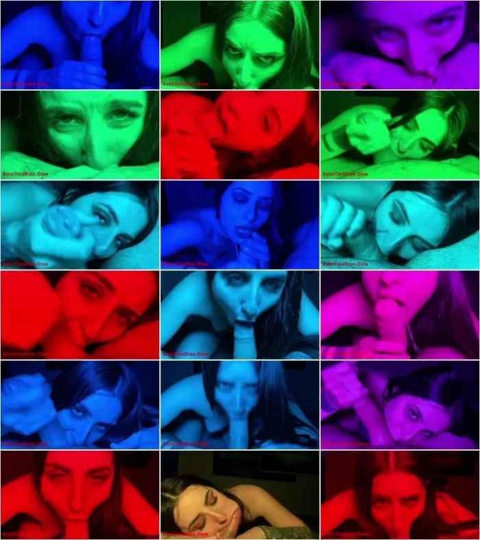 Kaitlyn Katsaros -  Late Night Multi-Color POV Blowjob [FullHD 1080p] (SuckThisDick)