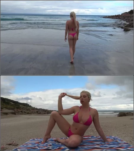 RileyParks - Public Sex Beach Shot By A Stranger [FullHD 1080p] (Milf)
