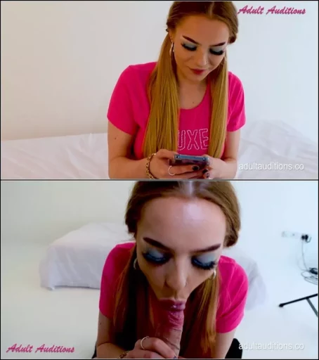 Adult Auditions - e407 rosie my first blowjob audition [FullHD 1080p] (Auditions)
