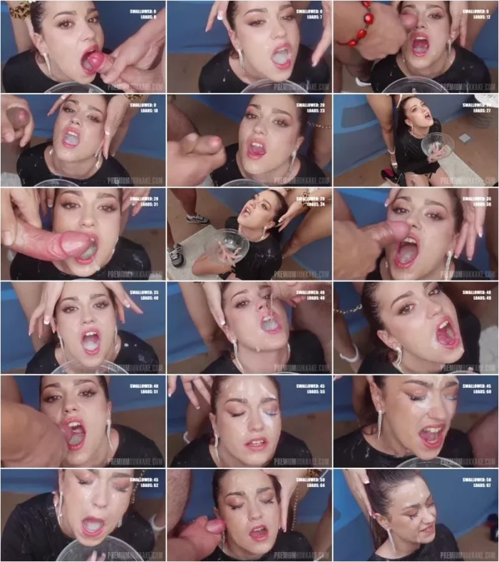 Andrea #1  - Bukkake [HD 720p] (Bukkake)