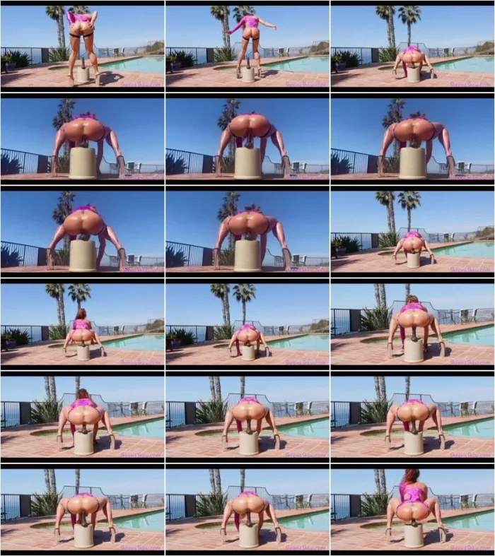 Sheena Shaw  - 5 Min Squat Challenge Custom Extended [FullHD 1080p] (Dildo)