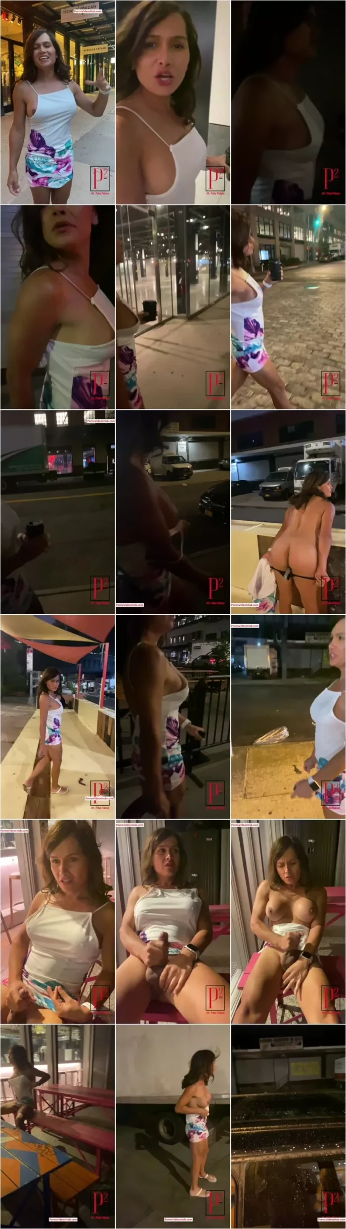 Ms Petra Petrova  - Naked and masturbating in Manhattan - D [FullHD 1080p] (Trans)