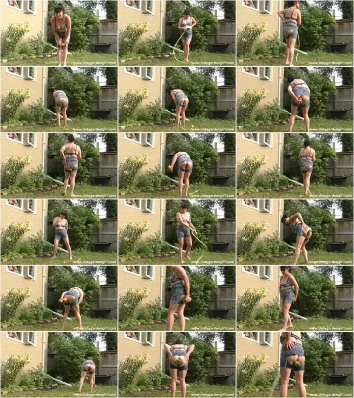 Dirtygardengirl - Dirtygardengirl pinaple dildo, water fun & prolapse (05.08.2021) [FullHD 1080p] (Dildo)