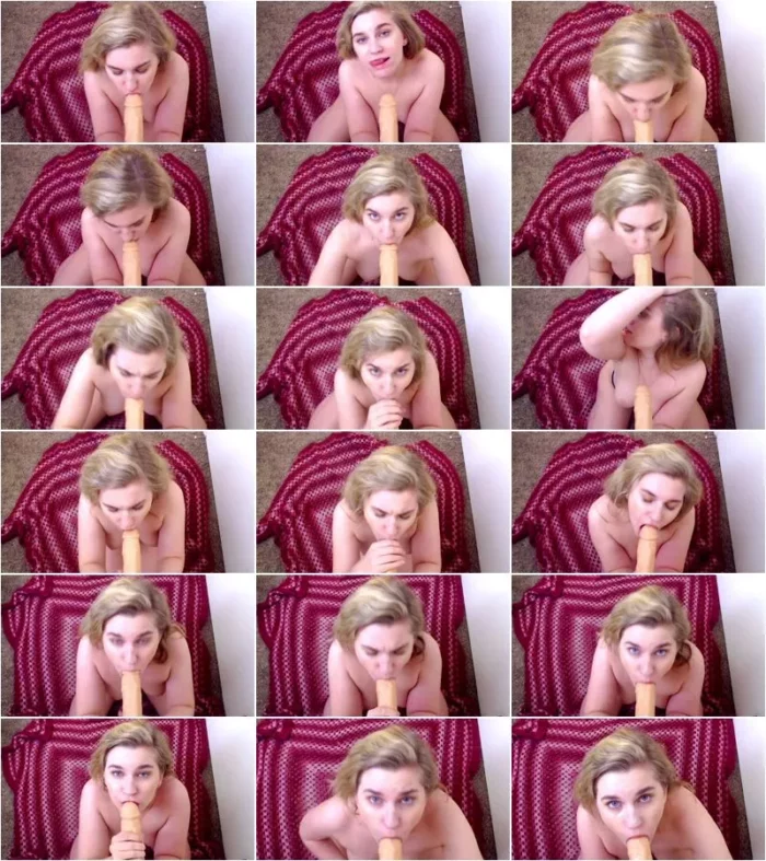 jaybbgirl - Braces Blowjob and Facial [FullHD 1080p] (Dildo)