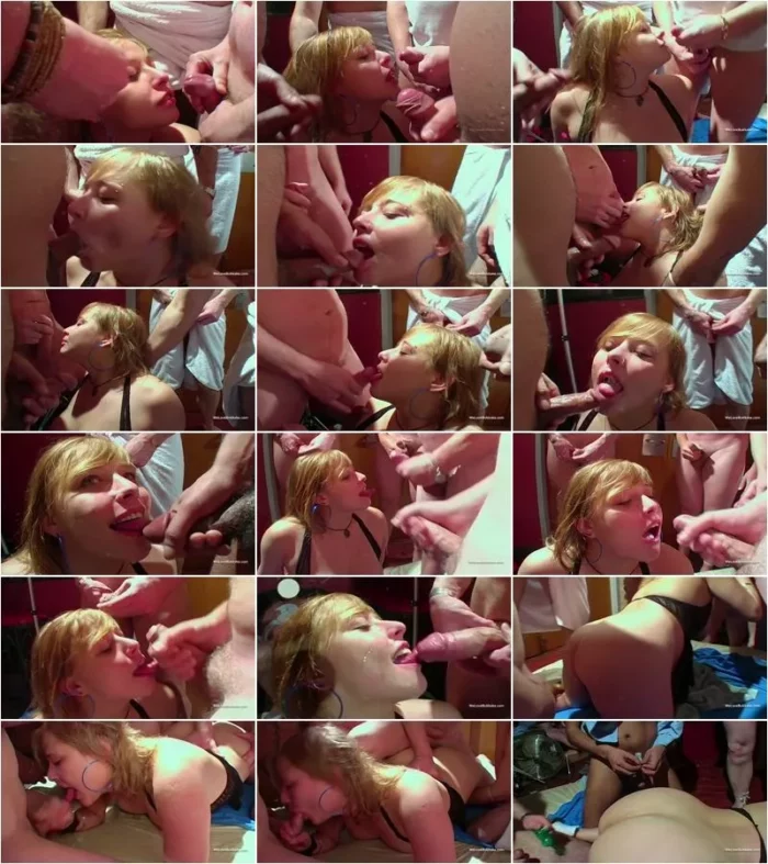 Amateur - 7632 - Diana at the Amateur Cumshot Party (Diana) [FullHD 1080p] (WeLoveBukkake)