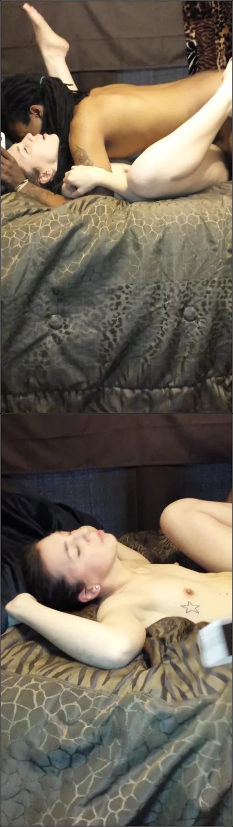 wifenxtdor - 3SUM with 1st bareback BBC and hubby-POV [UltraHD/2K 1920p] (Hotwife)