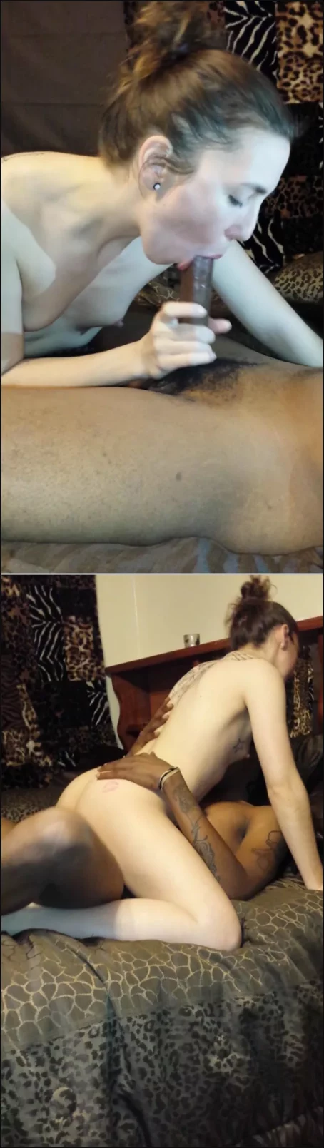 wifenxtdor - Tattooed tiny tit wife barebacked BBC [UltraHD/2K 1920p] (Hotwife)