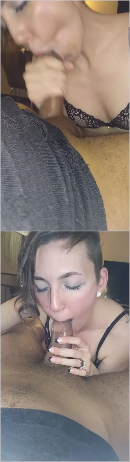 wifenxtdor - Slut wife sucks a BBC in POV [UltraHD/2K 1920p] (Hotwife)