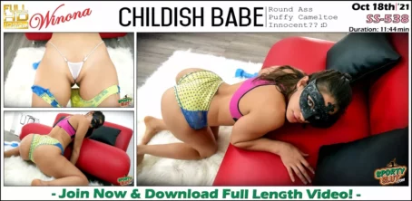 Winona - Childish Babe - SS-538 (18.10.2021) [FullHD 1080p] (Sportyslut)