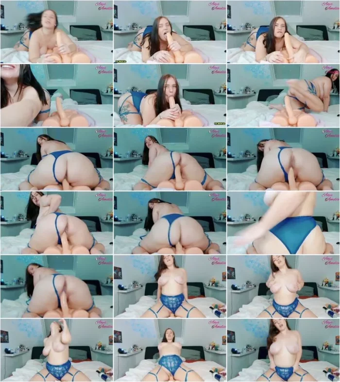 AnjaAmelia - Schwangere reitet zum Orgasmus [FullHD 1080p] (MDH)