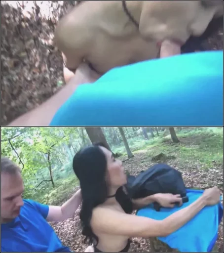 DonJohn11 - Geile Transe ohne Gummi im Wald schon durchgefickt in ihren engen Transenarsch [FullHD 1080p] (MDH)