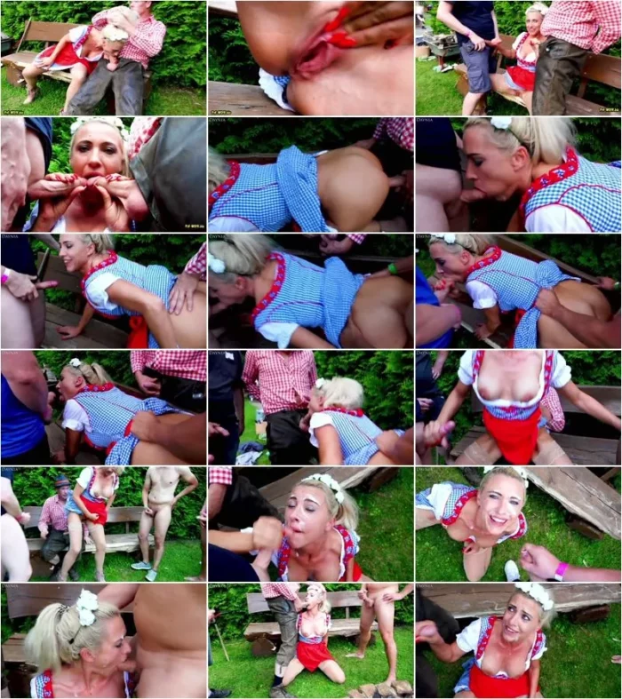 Daynia - Daynias verfickte Pimmelgaudi - SpermaFickorgie fur die Dirndlschlampe [FullHD 1080p] (MDH)