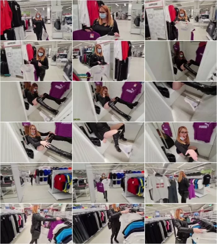 Marie-Skyler - Dreisster Umkleiden Public pss im Einkaufzenturm [FullHD 1080p] (MDH)