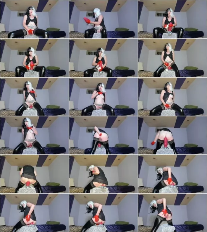 Dirtygardengirl  - Cruella Rides Big Doggy Dildo [FullHD 1080p] (Dildo)