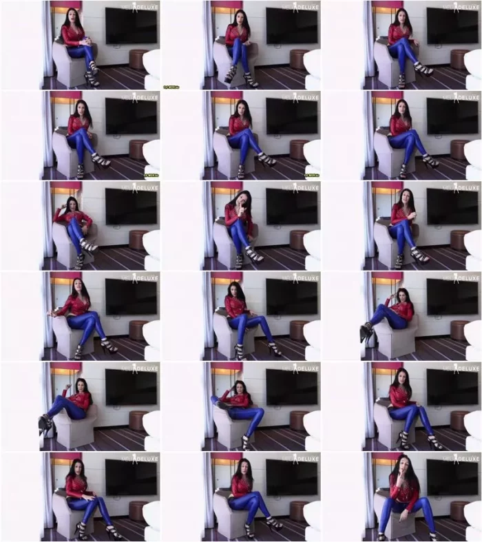 Meli-Deluxe - Dominante Wichsanleitung - Latex Herrin erlaubt dir zu spritzen [FullHD 1080p] (MDH)