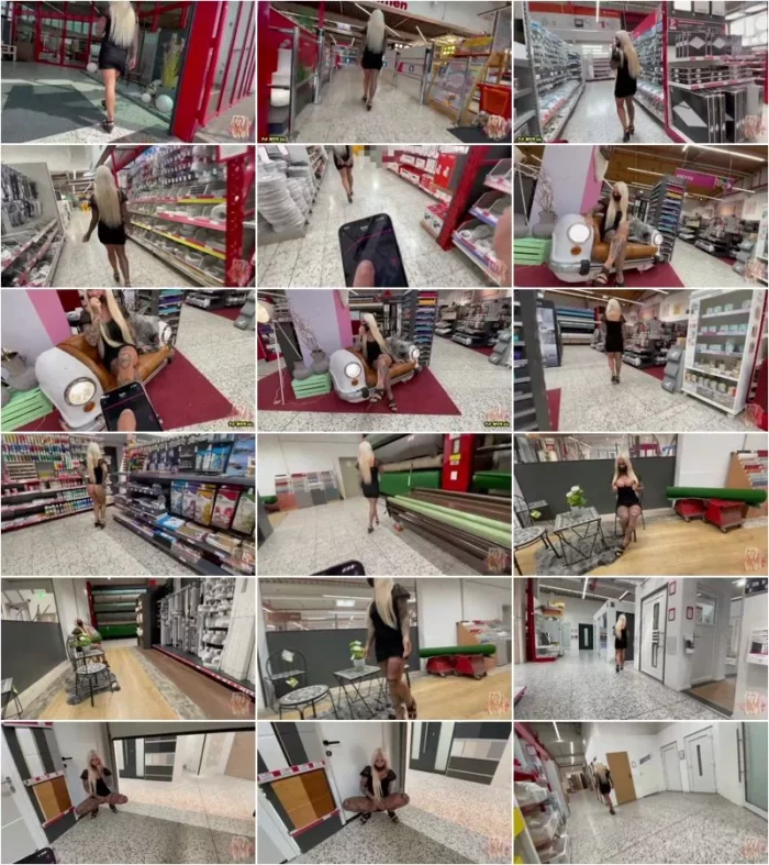 SteffiBlond - Steuer mich Public Anal - Bis ich squirte [FullHD 1080p] (MDH)