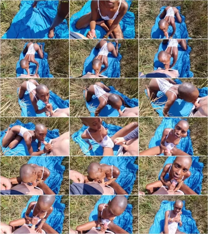 GinoGemelli - Outdoor - Afrikanische Schonheit verpasst mir nen Blow und Handjob [FullHD 1080p] (MDH)