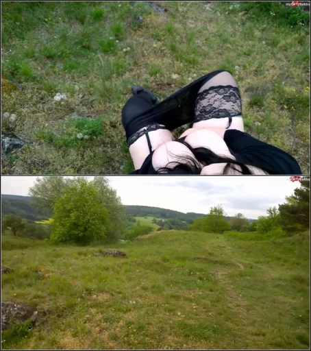 MinaDemonic - Fruehlingsgefuehle - Orgasmus im Gruenen [HD 720p] (MDH)