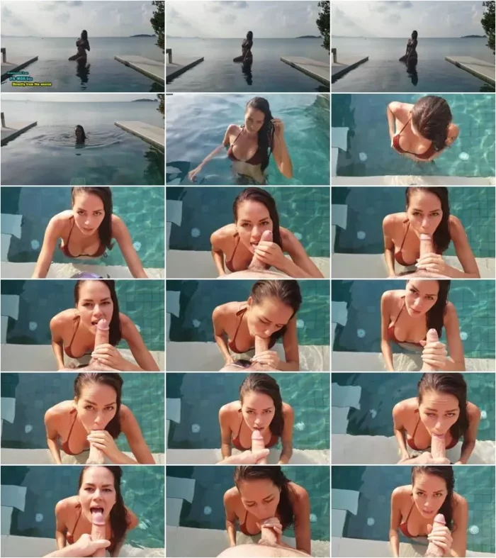 Noradevot - Blowjob im Pool - Direkt am Meer [FullHD 1080p] (MDH)