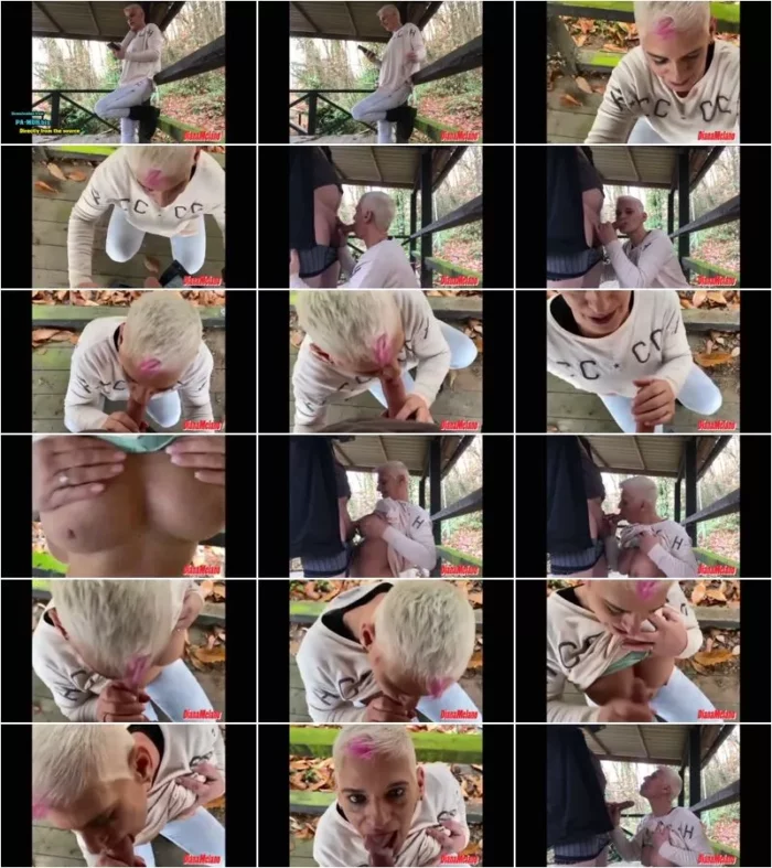 DianaMelano - Jungspund XXL Sperma Eier voll in die Fick Maul gespritzt [FullHD 1080p] (MDH)