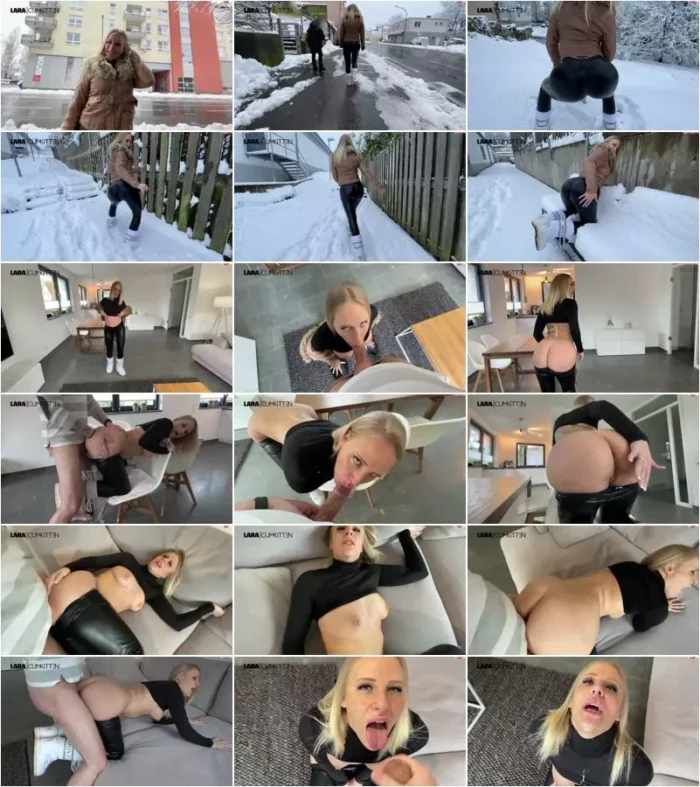 Lara-CumKitten - Leggings Fick Challenge - Prall Arsch Date an der Bushaltestelle [FullHD 1080p] (MDH)