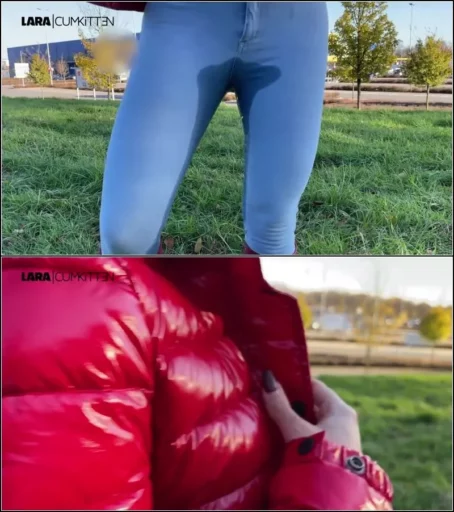 Lara-CumKitten - Public pss - Natursekt Flut in Jeans und Gummistiefel [FullHD 1080p] (MDH)