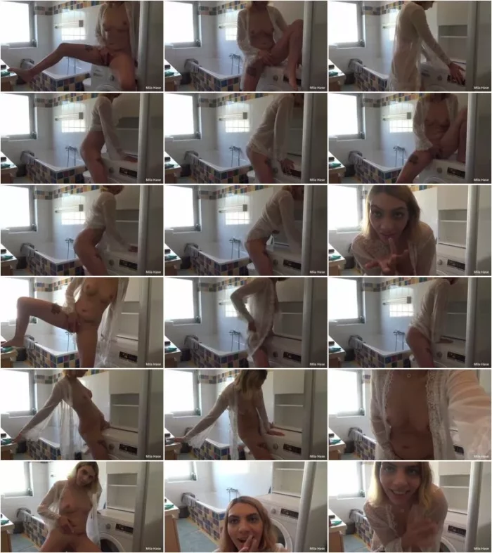 Mila-Hase - Der Hausfrauen Trick Multiple Orgasmen bei der Hausarbeit [FullHD 1080p] (MDH)