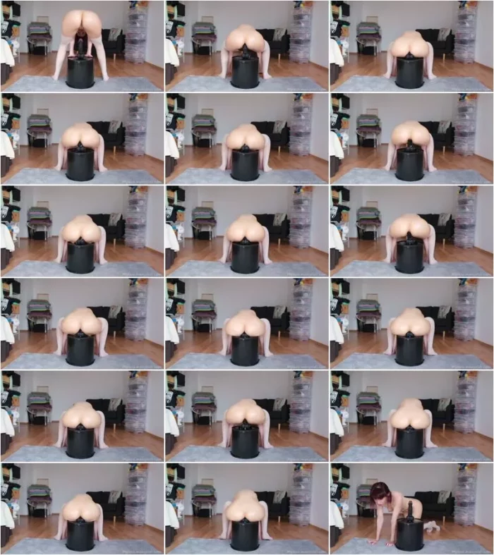 Mylene - Black cock riding challenge Sub task [FullHD 1080p] (Dildo)