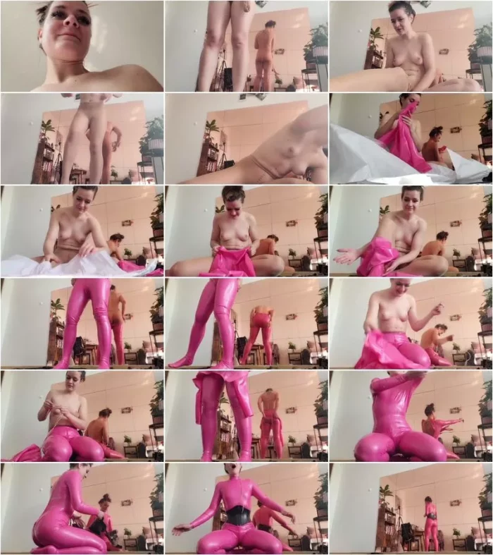 Kitty_Lou - Pink Power Ranger Latexanzug [FullHD 1080p] (MDH)