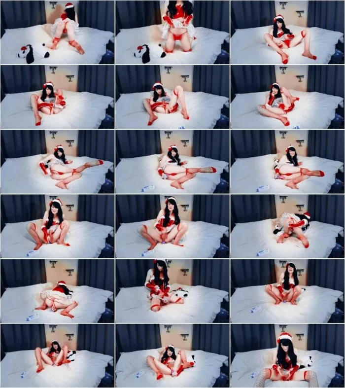 Lunluns - XXXmas luns takes some dragon dick [FullHD 1080p] (Dildo)