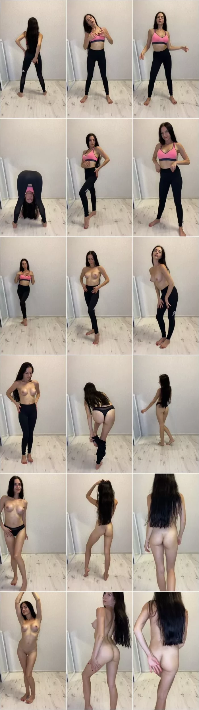 Princess_Monica - Striptease, nude teasing [UltraHD/2K 1920p] (Solo)