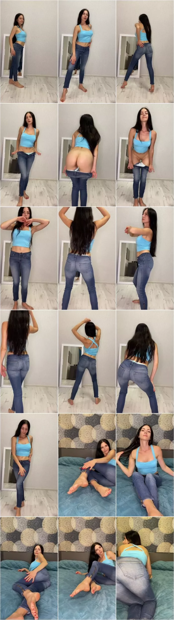 Princess_Monica - Teasing and edging in jeans, dance, twerk [UltraHD/2K 1920p] (Solo)