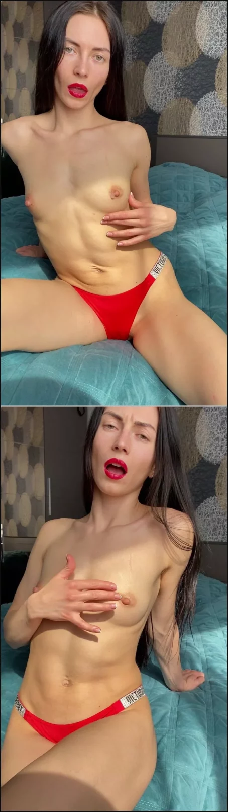 Princess_Monica - Tits and nipples play [UltraHD/2K 1920p] (Solo)